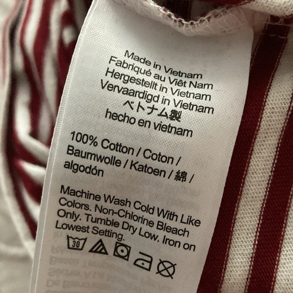 NWT CREWCUTS Kids Long Sleeve Stripe Polo Shirt L - Picture 7 of 7